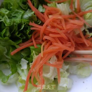 生菜拌海参的做法步骤：8