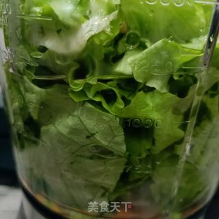 生菜南瓜香米糊的做法步骤：10