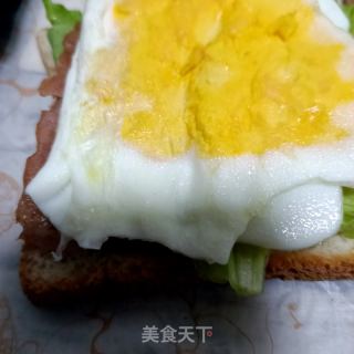 培根煎蛋三明治的做法步骤：10