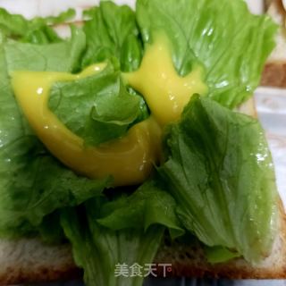 培根煎蛋三明治的做法步骤：8