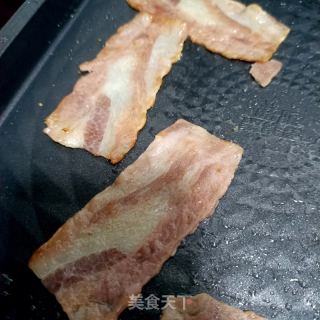 培根煎蛋三明治的做法步骤：7