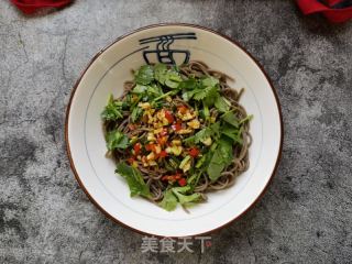 酸辣荞麦面的做法步骤：12