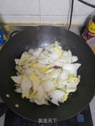 辣炒白菜的做法步骤：4