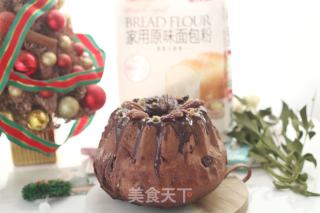圣诞巧克力咕咕霍夫面包的做法步骤：10