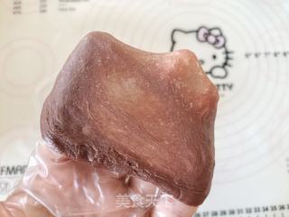 圣诞巧克力咕咕霍夫面包的做法步骤：3