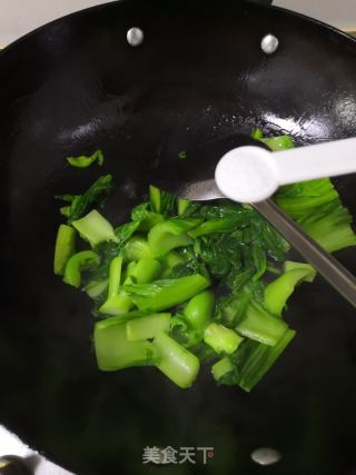 烩芥菜的做法步骤：8