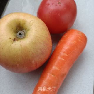 胡萝卜番茄汁的做法步骤：1