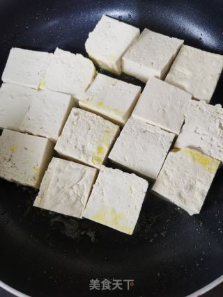 白菜豆腐炖粉条的做法步骤：3