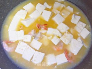 虾仁豆腐煲的做法步骤：6