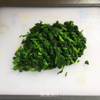 花生米拌茼蒿的做法步骤：5