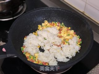 海鲜圣诞花环饭团的做法步骤：8