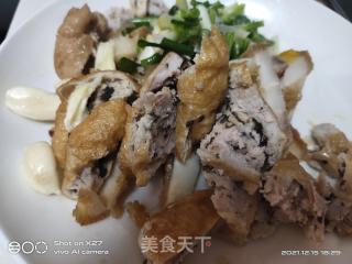 五花肉炒四季豆的做法步骤：1