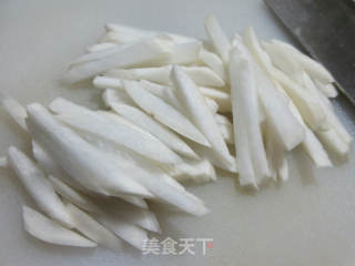 虾干蛋饺萝卜汤的做法步骤：4