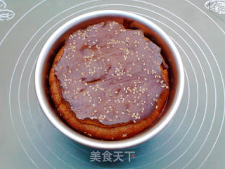 无油低糖芝麻酱戚风蛋糕的做法步骤：14