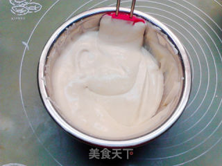 无油低糖芝麻酱戚风蛋糕的做法步骤：10