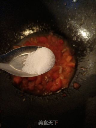 番茄莲藕肉丸汤的做法步骤：12