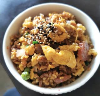 腊肠蛋炒饭的做法步骤：13