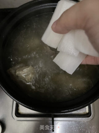 白萝卜羊排汤的做法步骤：8