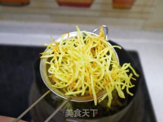 椒麻土豆丝❗️零食小吃的做法步骤：4
