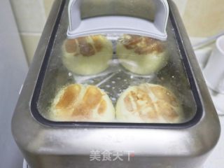 蛋奶开花馒头的做法步骤：10
