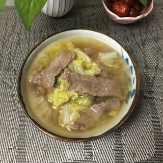 牛肉白菜汤的做法步骤：10