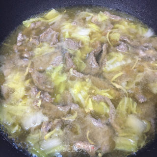 牛肉白菜汤的做法步骤：8