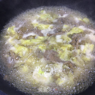 牛肉白菜汤的做法步骤：7