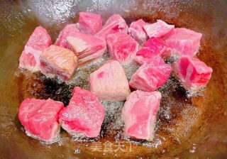 南瓜芋头香菇炖牛肉的做法步骤：6