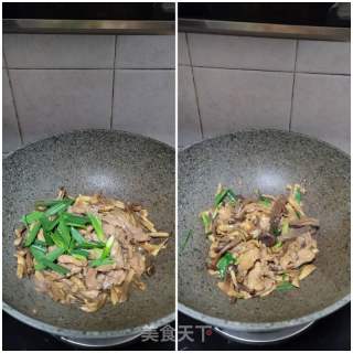 瘦肉炒鹿茸菇的做法步骤：10