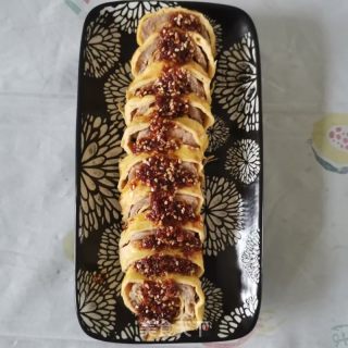 鸡蛋肉卷的做法步骤：6
