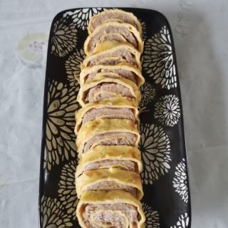鸡蛋肉卷的做法步骤：5