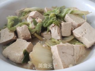 白菜炖豆腐的做法步骤：10