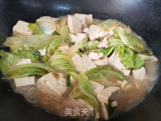 白菜炖豆腐的做法步骤：9