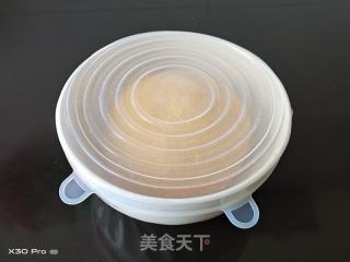 南瓜花生酱大面包（一次发酵）的做法步骤：1