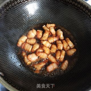 西兰花炒肉的做法步骤：3