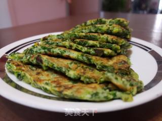 蔓菁鸡蛋煎饼的做法步骤：8