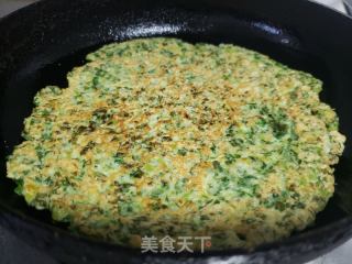蔓菁鸡蛋煎饼的做法步骤：7