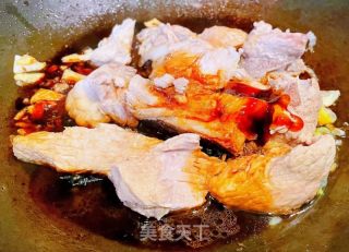 茭白茄子焖排骨肉的做法步骤：10