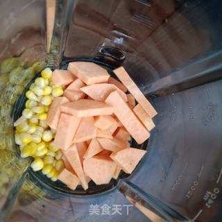 红薯玉米汁的做法步骤：4