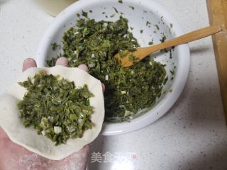 红薯梗馅饼的做法步骤：9