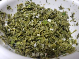 红薯梗馅饼的做法步骤：5