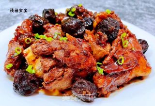 #酸甜美食#话梅排骨的做法步骤：15