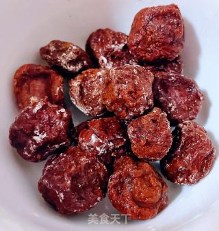 #酸甜美食#话梅排骨的做法步骤：2