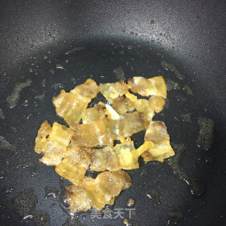 五花肉炒芥菜的做法步骤：4