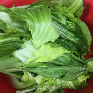 五花肉炒芥菜的做法步骤：2