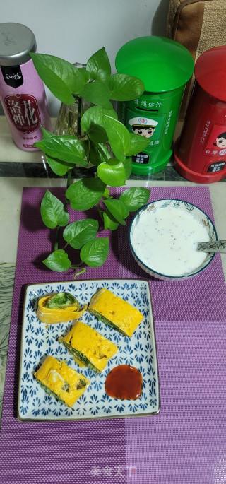 生菜蛋卷的做法步骤：13