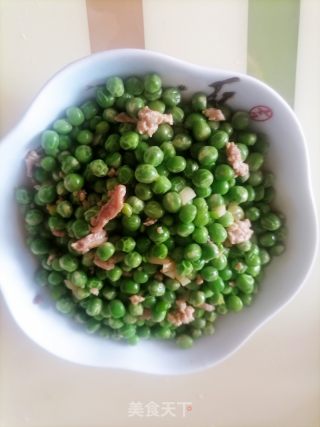 肉末豌豆的做法步骤：5