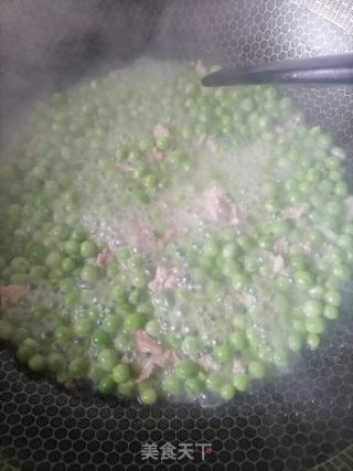 肉末豌豆的做法步骤：3