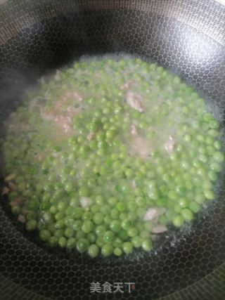 肉末豌豆的做法步骤：2