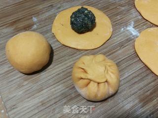 南瓜脂油馒头的做法步骤：14